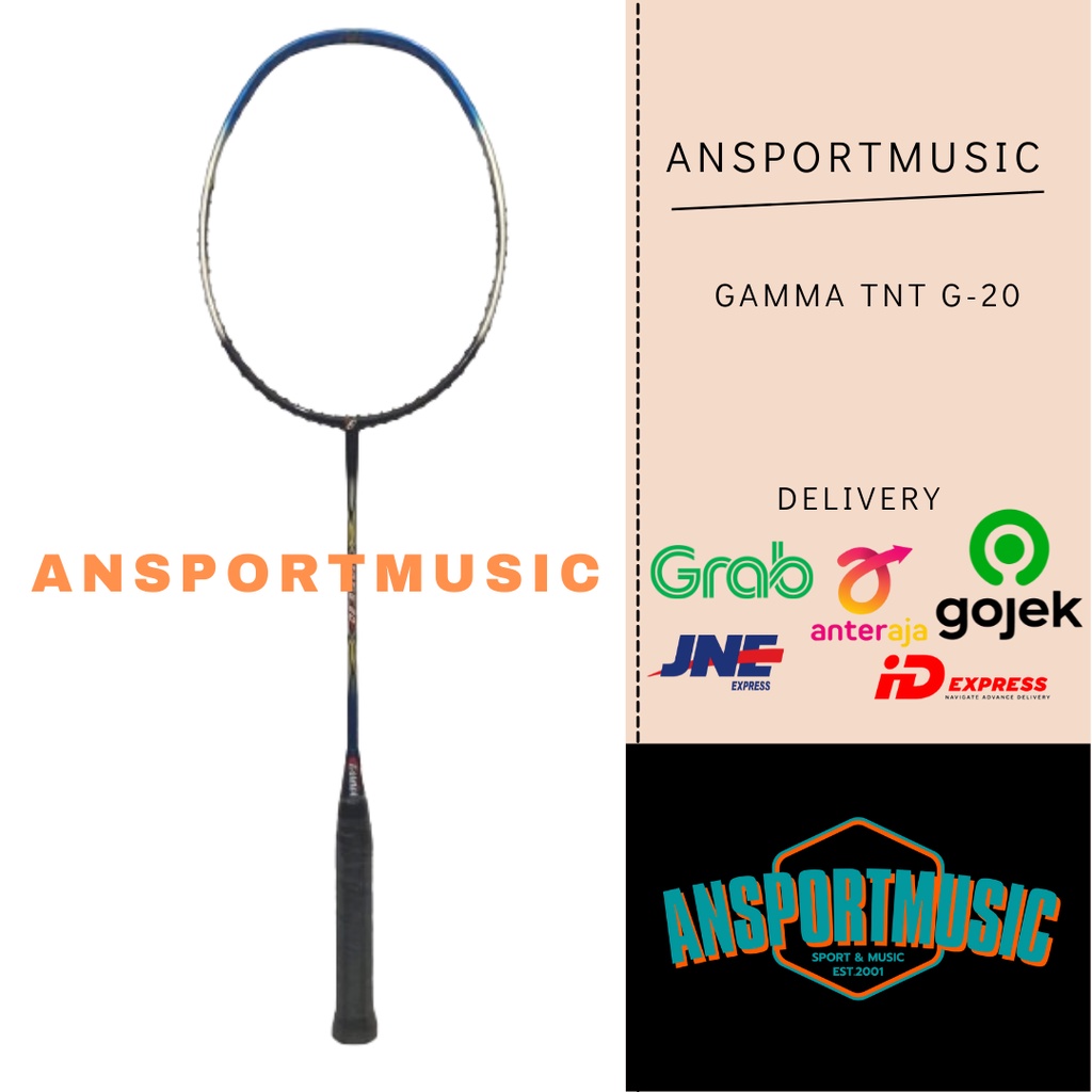 Jual Raket Badminton GAMMA TNT G20 USA Original 100% | Shopee Indonesia