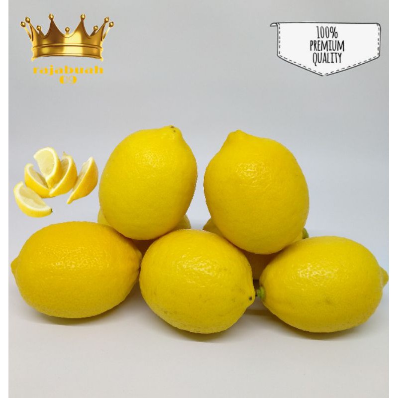 Jual Buah Lemon Import Fresh 1 kg / Lemon Import | Shopee Indonesia