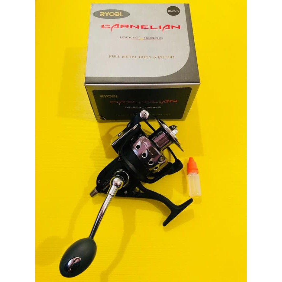 Jual Reel RYOBI CARNELIAN BLACK 12000 ( 10+1 SS Ball Bearings
