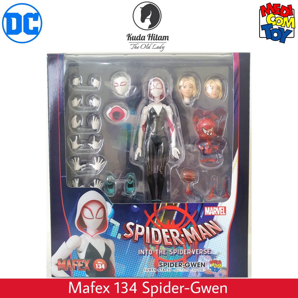 Jual Mafex 134 Spider Gwen Stacy Spider Man Into The Verse Ham ...