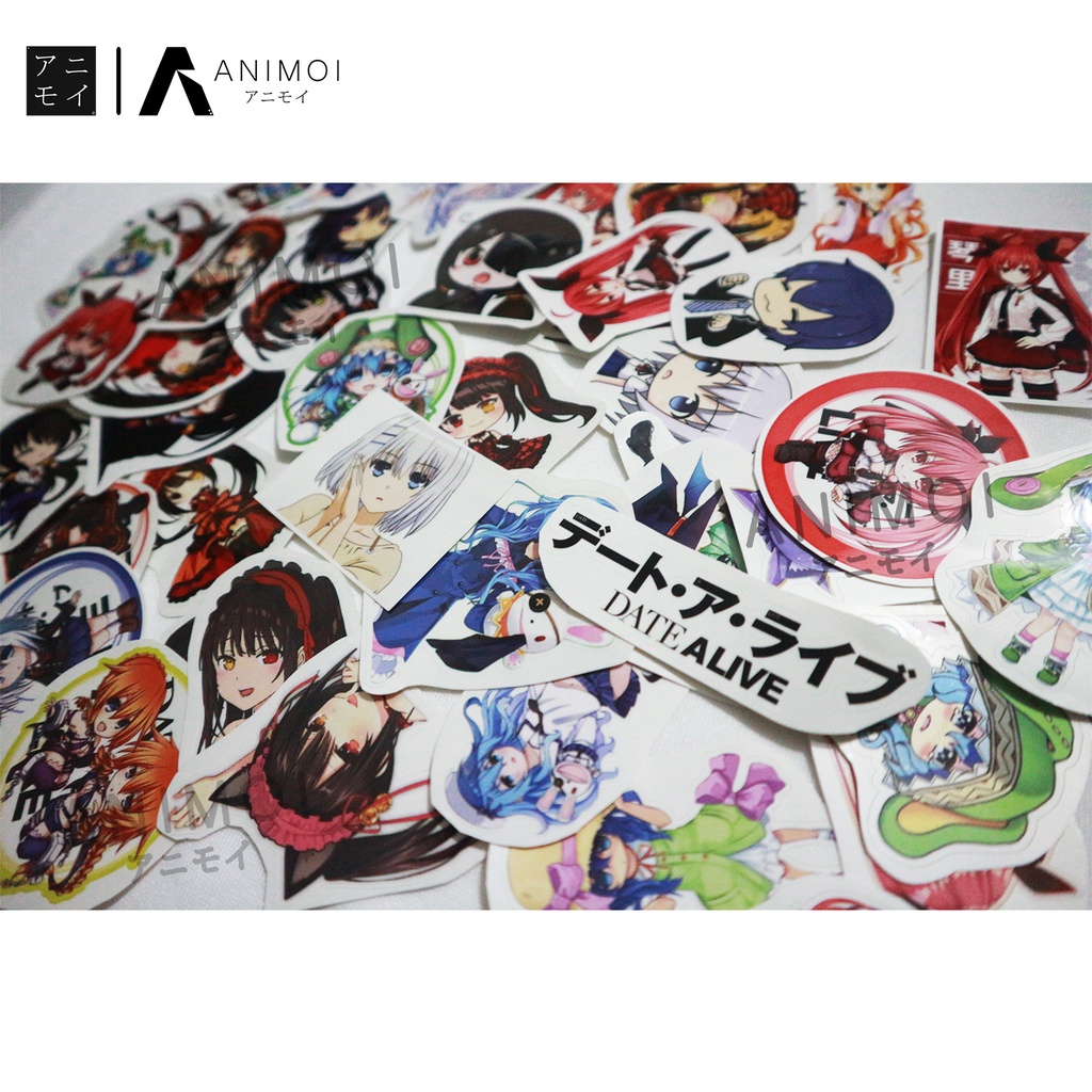 Jual Custom Stiker Anime Satuan Tanpa Minimal Order Gambar Bebas Stiker Indoor Shopee Indonesia 8035