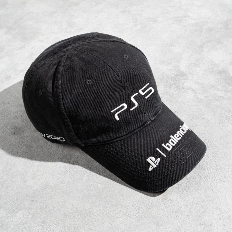 Jual Topi baenciaga boxy logo cap black | Shopee Indonesia