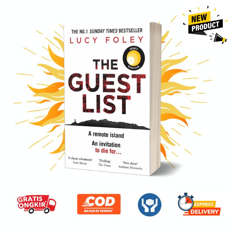 Jual Buku The Guest List Lucy Foley ( English ) Shopee Indonesia