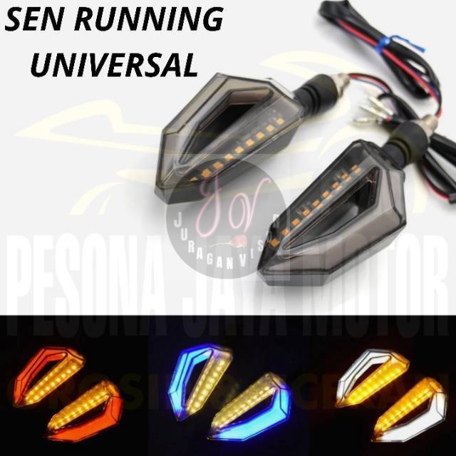 Jual Sen Motor Variasi Lampu Sen Led Running Sen Led Running Model