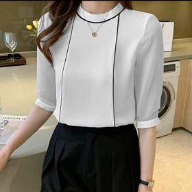 MCFK Blouse Shawia Blouse Wanita Korea Blouse Atasan Wanita Fashion Wanita