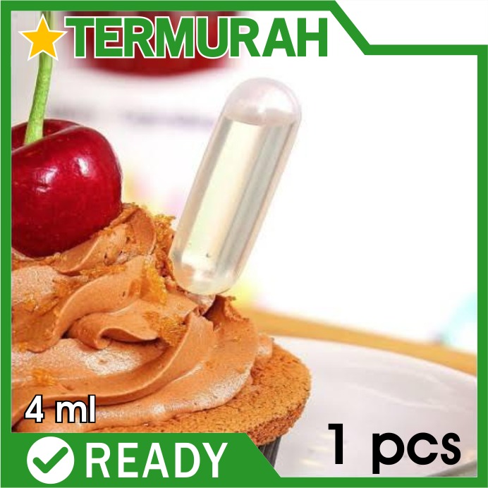 Jual PLASTIC PIPETTES PIPET INFUSER FOOD CAKE CUPCAKE DESSERT SAUCE 4ML