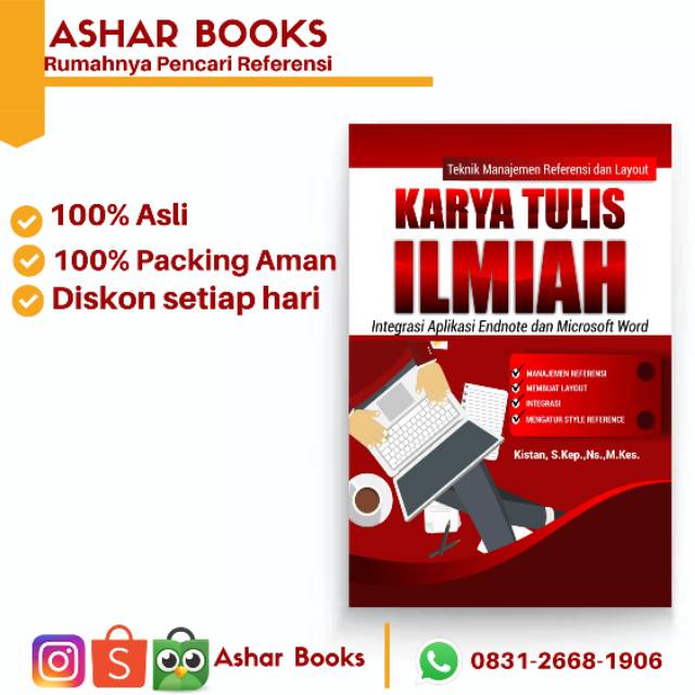 Jual Teknik Manajemen Referensi dan Layout Karya Tulis Ilmiah | Shopee