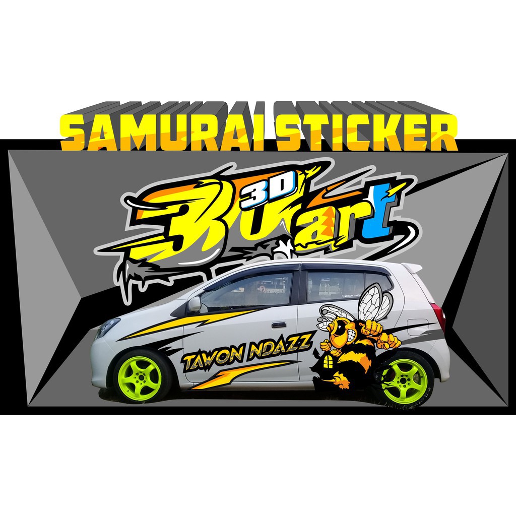 Jual [ COD & FREE ONGKIR ] Cutting striping mobil universal bisa ...