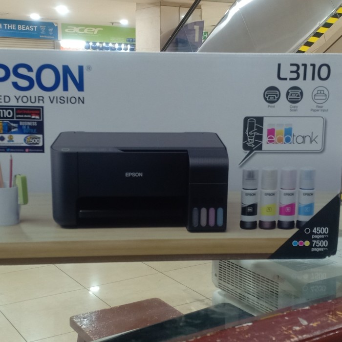 Jual Wtb008 Printer Epson L3110 Print Scan Copy Garansi Resmi Original Shopee Indonesia 4135