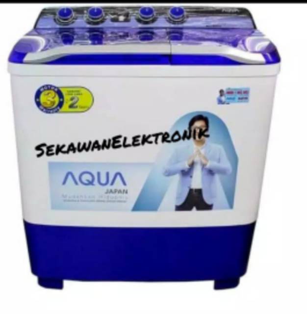 Jual Mesin Cuci Tabung Aqua Sanyo Qw Xt Bandung Shopee Indonesia