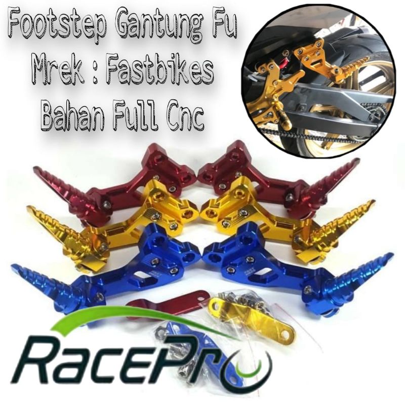 Jual Footstep Gantung Satria Fu Full Cnc Footstep Belakang Gantung Fu 