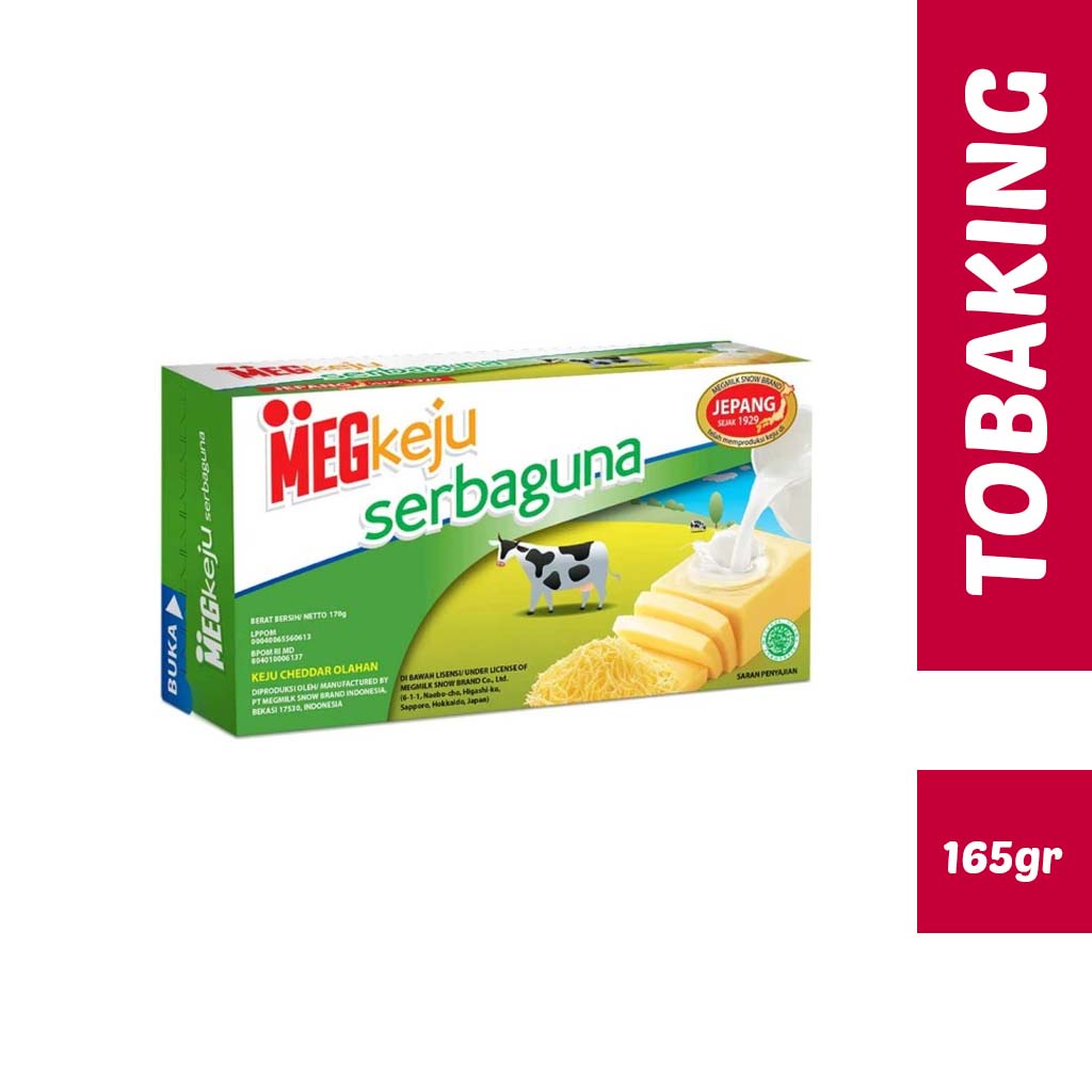 Jual Keju Cheddar Meg Serbaguna 165gr HALAL | Shopee Indonesia