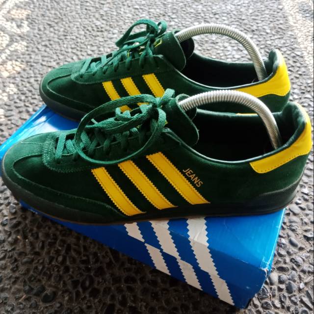 Adidas jeans outlet green and yellow