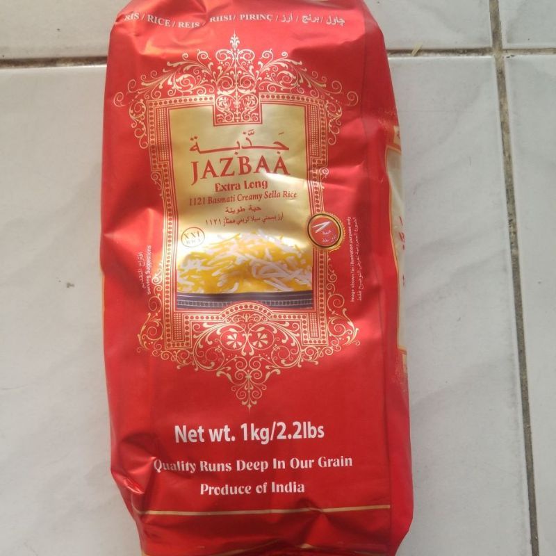 Jual Beras basmati jazbaa 1kg Shopee Indonesia