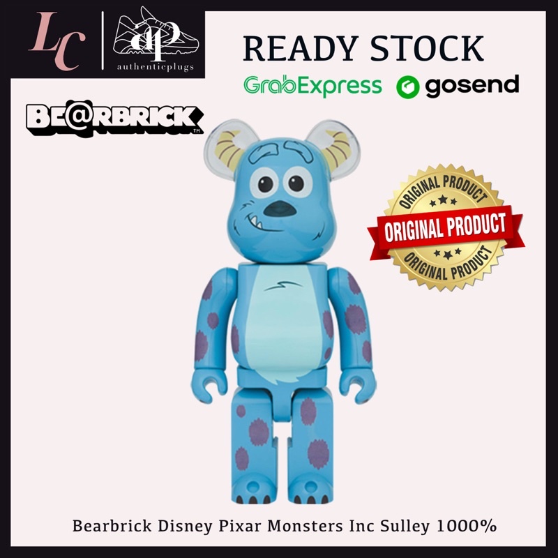 Jual Bearbrick Disney Pixar Monsters Inc Mike Sulley 1000% | Be