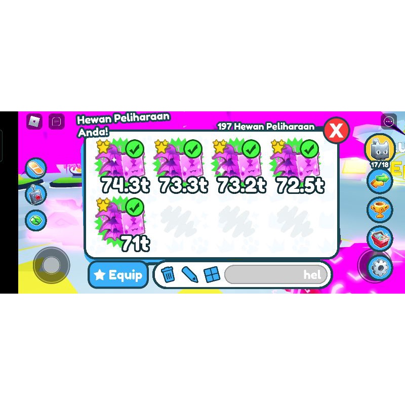 Jual PET DRAK METER HELLISH AXOLOTLPET SIMULATOR X Shopee Indonesia