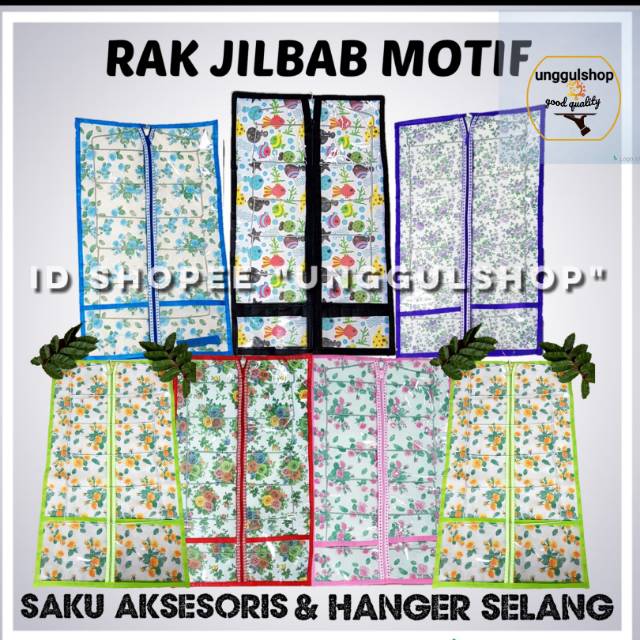 Jual Hanger Jilbab Tempat Jilbab Hjo Paket Rak Gantung Organizer