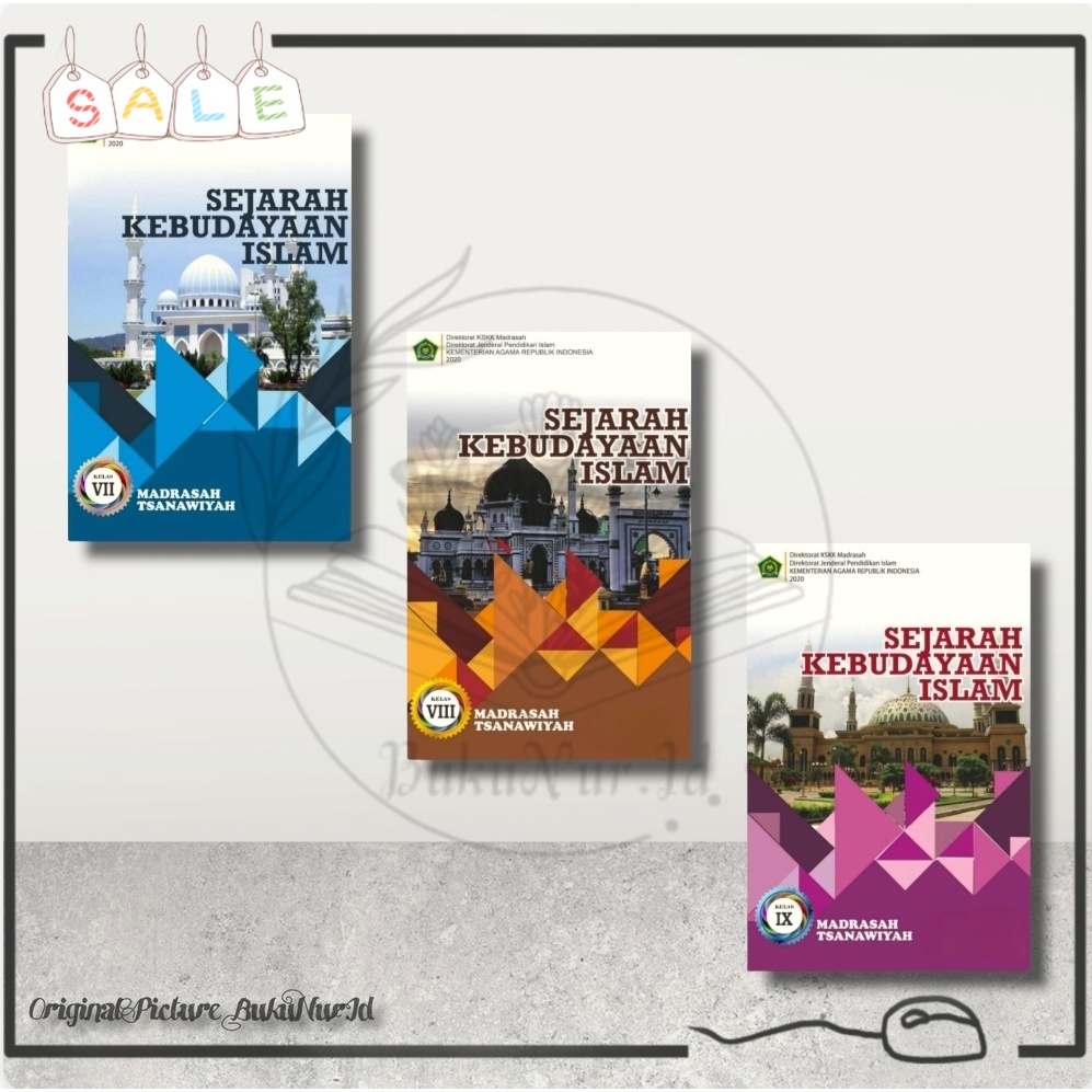 Jual Buku SKI Sejarah Kebudayaan Islam MTS Kelas 789 KMA Cetakan 2020 ...