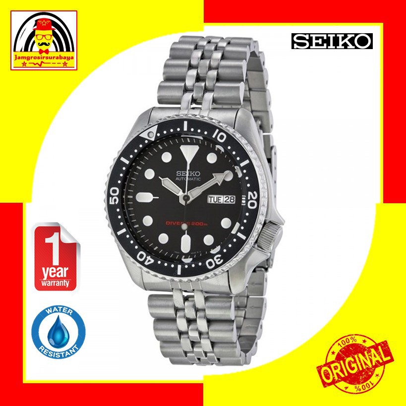 Jual Jam Tangan Pria Seiko SKX007 Automatic Divers Garansi 1 Tahun