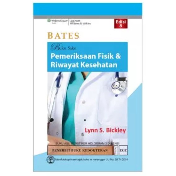 Jual Buku BATES ORI - Buku Saku Pemeriksaan Fisik & Riwayat Kesehatan ...