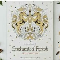Jual Enchanted Forest Johanna Basford Coloringbook Artist Edition