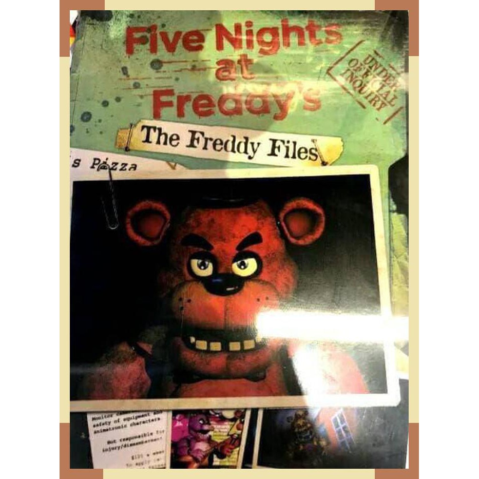 Jual Five Nights at Freddy's The Freddy Files by Scott Cawthon Buku ...