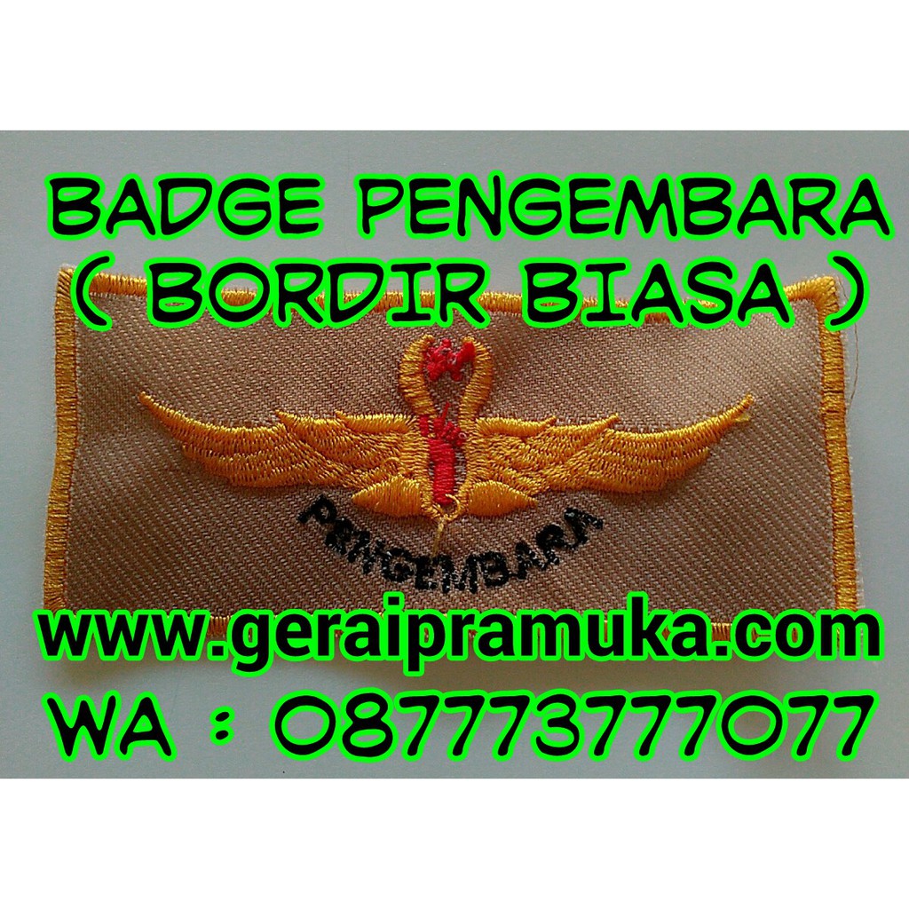 Jual Badge Pengembara Tapak Merah Shopee Indonesia