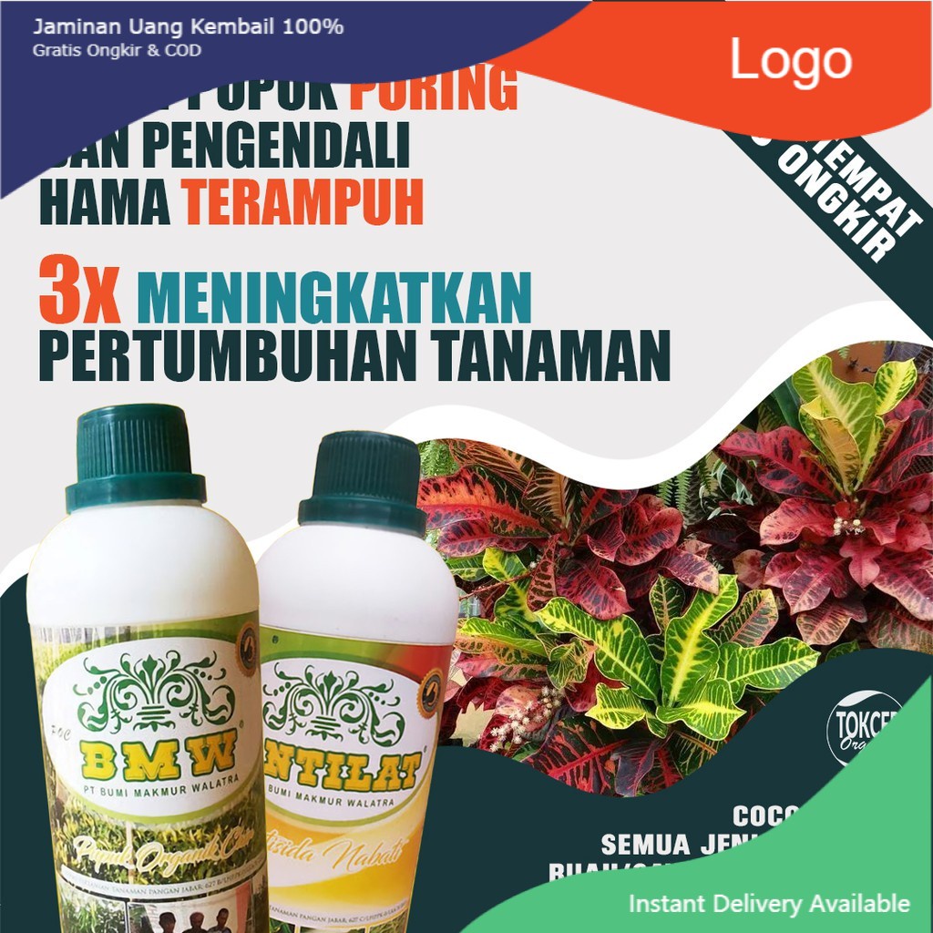 Jual Pupuk Poc Promo Paket Pupuk Organik Cair Tanaman Puring Poc Bmw Pestisida Organik Obat