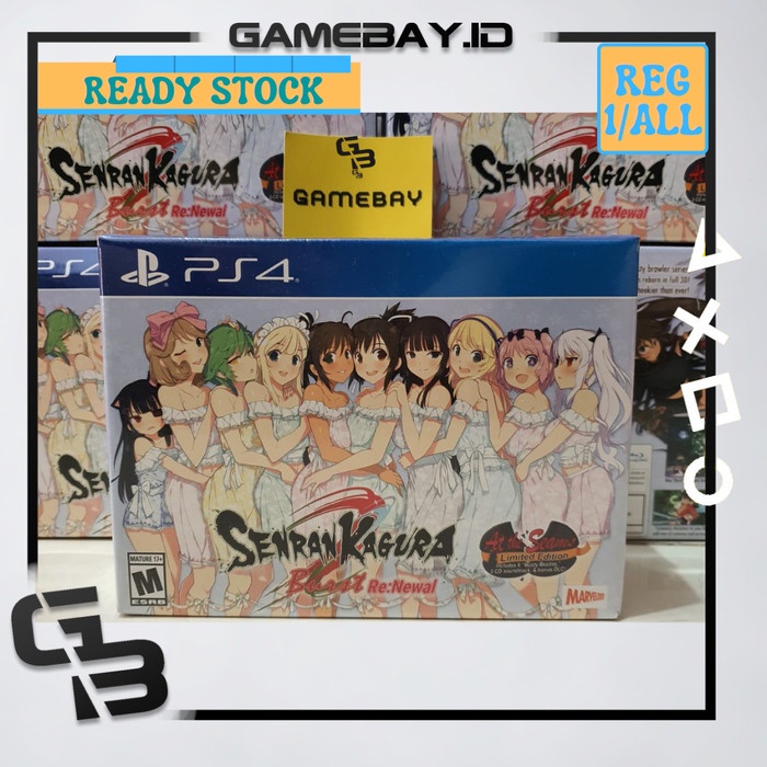 Jual Ps4 Senran Kagura Burst Renewal At The Seams Limited Edition Shopee Indonesia 2246