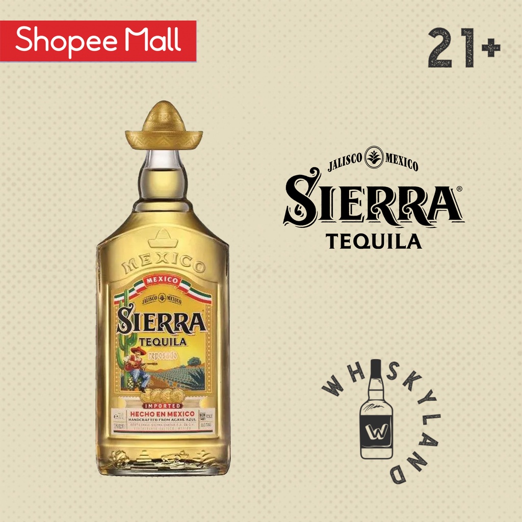 Jual Sierra Reposado Tequila Not Jose Cuervo Not Herradura Shopee