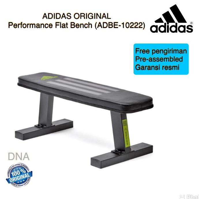 Jual Performance Flat Bench Adidas ORIGINAL Bench Press Alat Fitnes Gym Shopee Indonesia