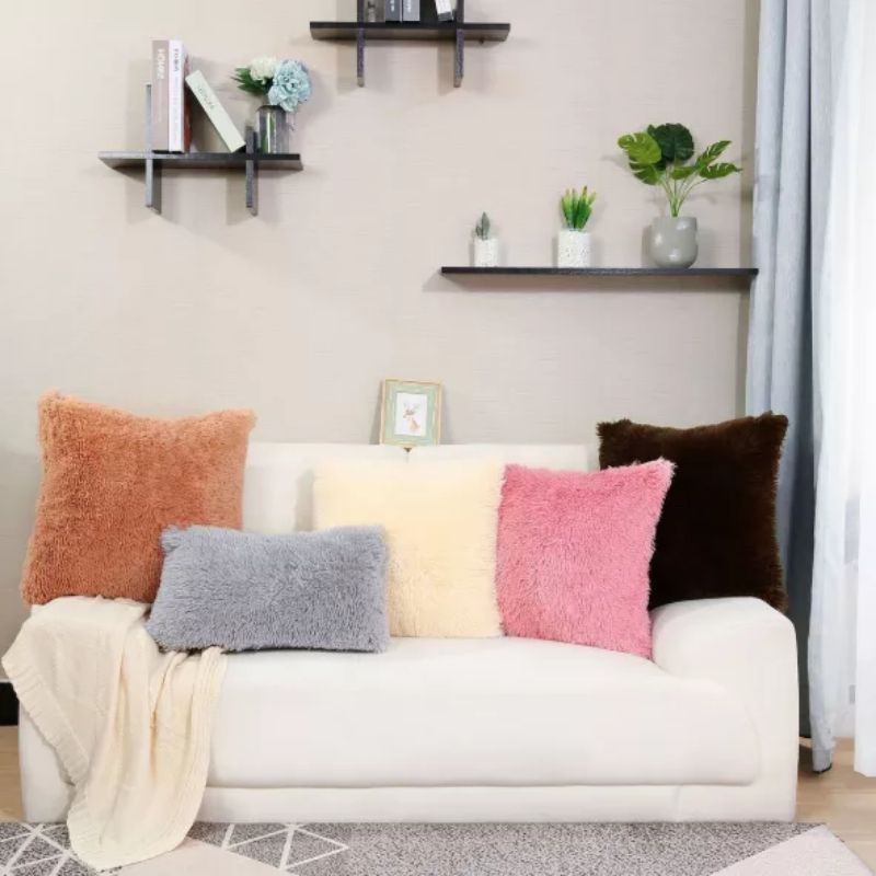 Jual Bantal bulu rasfur ±40x40cm super lembut | Shopee Indonesia