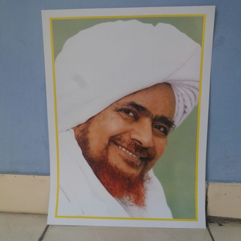 Jual Poster Habib Umar Bin Hafidh Ukuran 30x40 | Shopee Indonesia