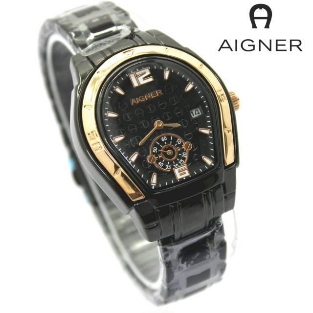 AIGNER KW SUPER 58500 JAM TANGAN WANITA CHRONO DETIK