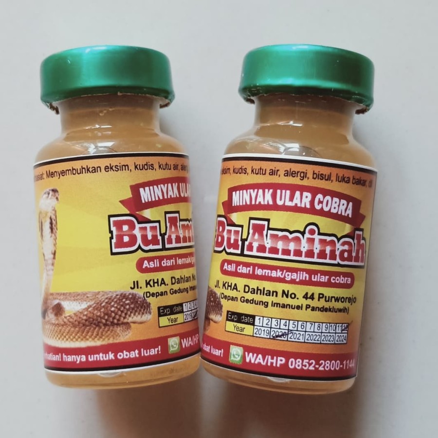 Jual MINYAK OLES ULAR COBRA ASLI MINYAK GATAL KOBRA ORIGINAL 15ml