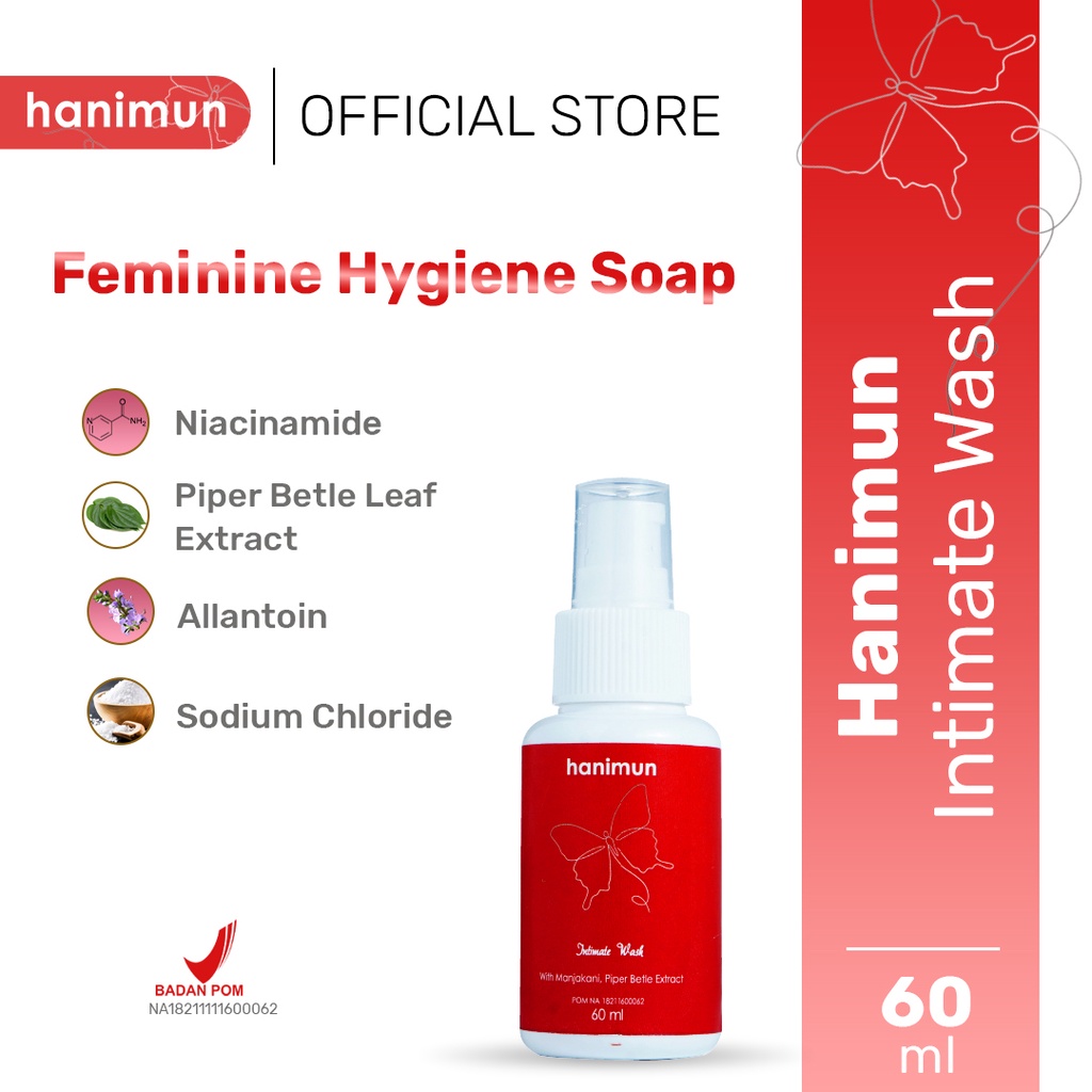 Jual Hanimun Hygiene Intimate Wash (Perawatan miss v, Keputihan, Sabun