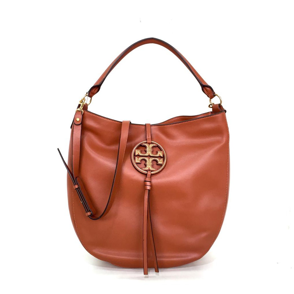 tory burch miller metal slouchy hobo bag