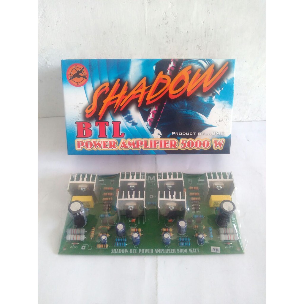 Jual Kit BTL driver power amplifier 5000W ( SHADOW ) | Shopee Indonesia