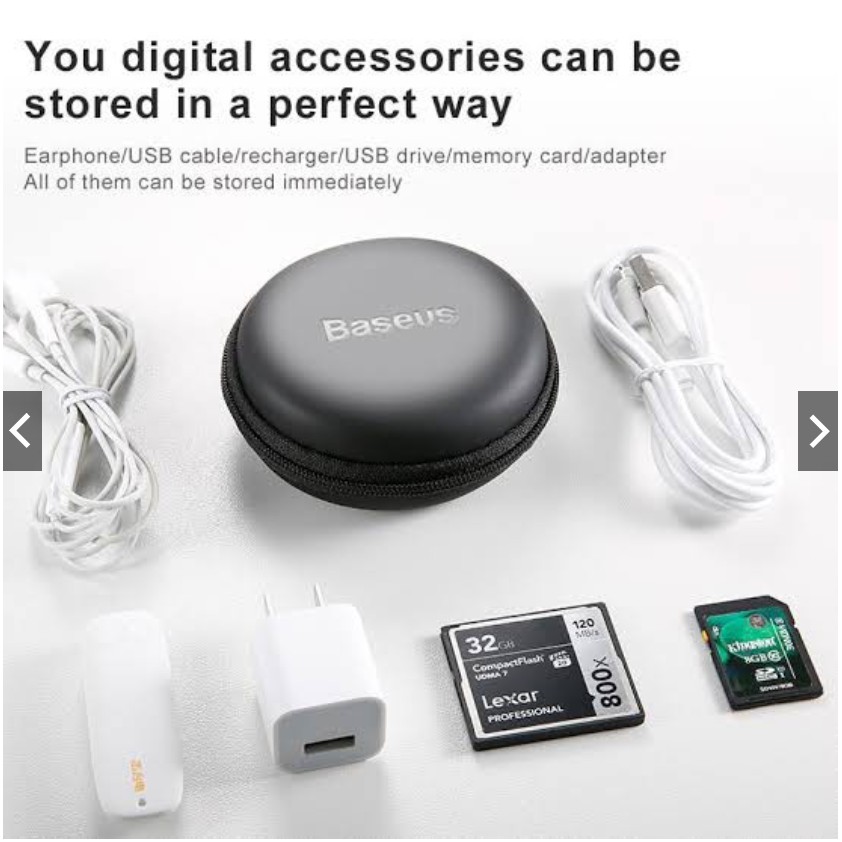 Jual Case Headset Baseus Casing Earphone Baseus Hardcase Headset ...