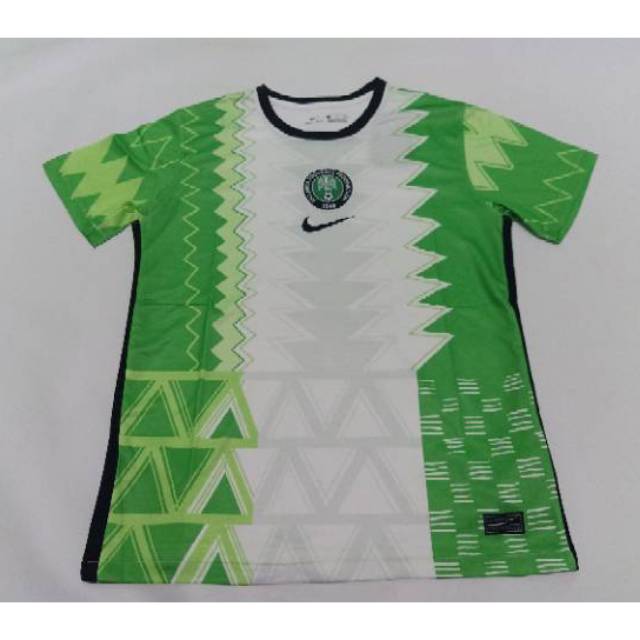 Nike Nigeria Home Okocha 10 Shirt 2020-2021 (Official Printing)