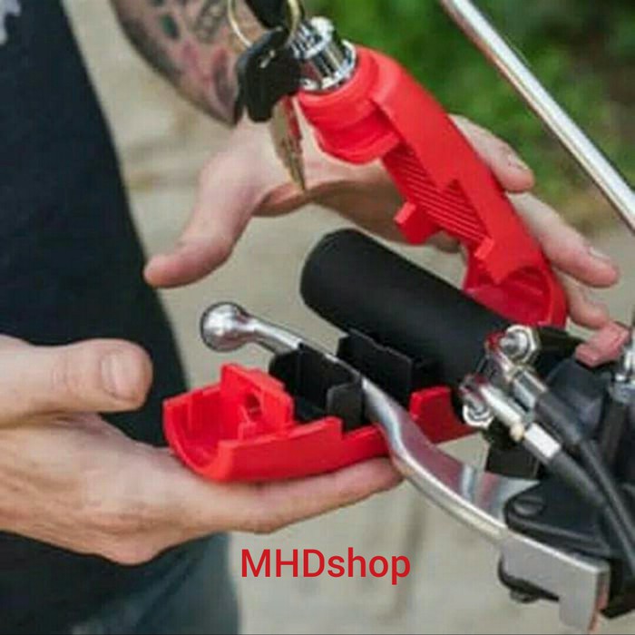 Jual GRIP LOCK alat pengunci stang stir motor perlengkapan / aksesoris ...