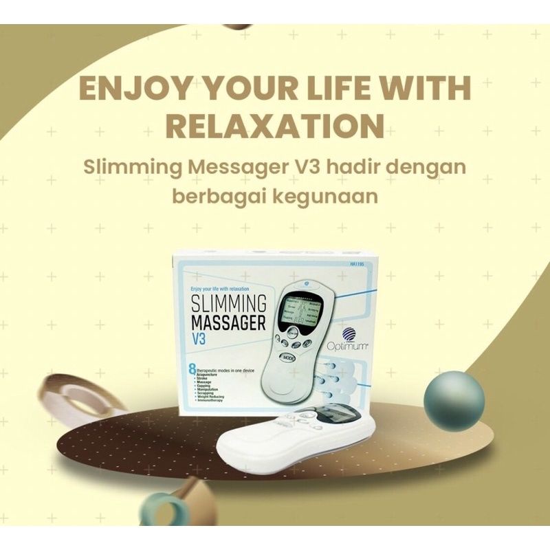 Jual ALAT TERAPI PIJAT OPTIMUM V3 [ORI] Baik untuk Mengobati Pegel² ...