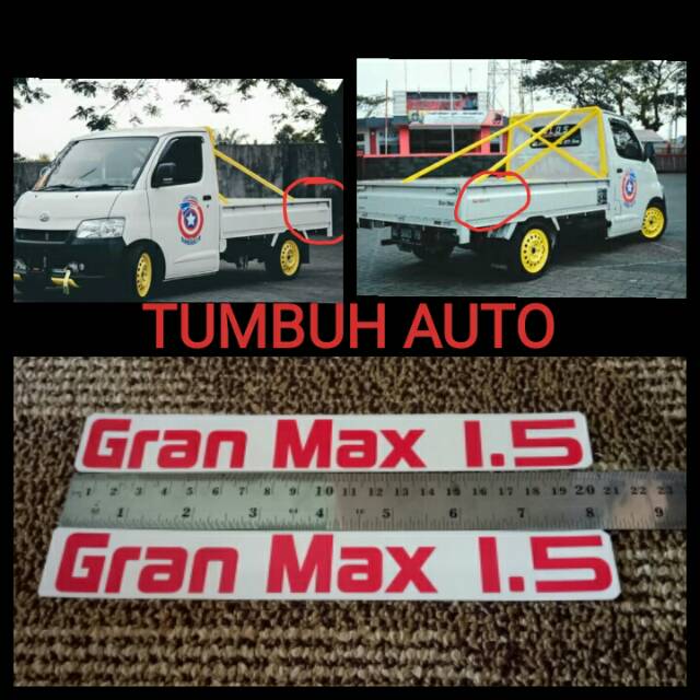 Jual Striping Sticker Stiker List Body Daihatsu Grandmax Gran Max Cc Isi Biji Pick Up Box