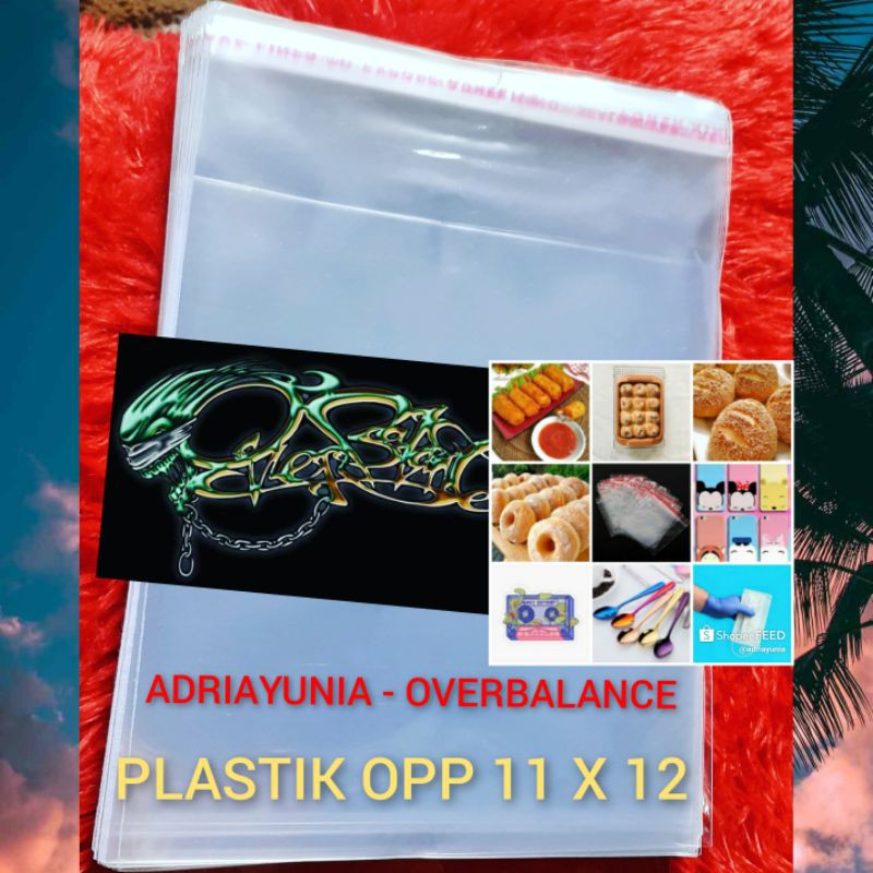 Jual Plastik Opp Seal 11 X 12 Cm Tebal Plastik Opp 11x12 Cm Seal Plastik Opp Kue 7749