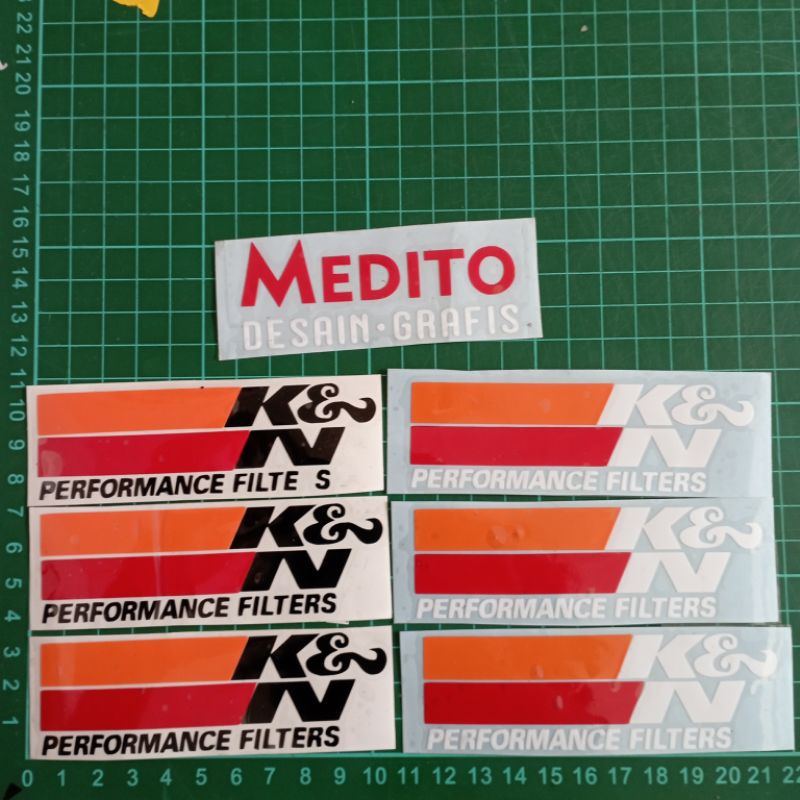 Jual Sticker Cutting KN Performance Filters | Shopee Indonesia