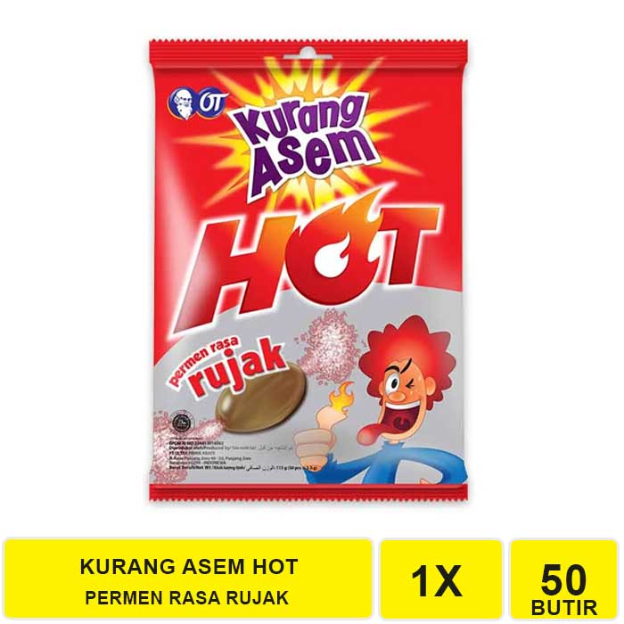 Jual PERMEN KURANG ASEM RASA RUJAK ISI 50 BUTIR | Shopee Indonesia