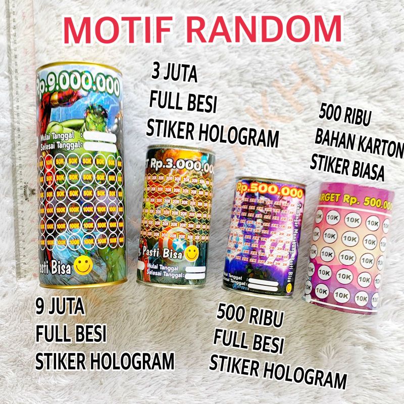 Jual MAINAN EDUKASI CELENGAN TARGET DAN NON TARGET 9 JUTA 500 RIBU 3 ...