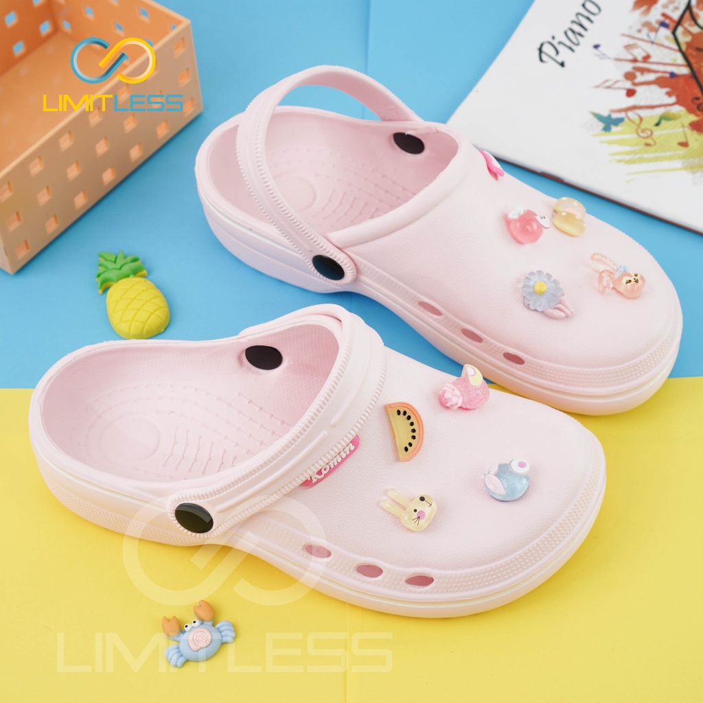 Jual Sendal Cewe Baim Empuk Ringan Lucu Viral Sandal Wanita Selop ...