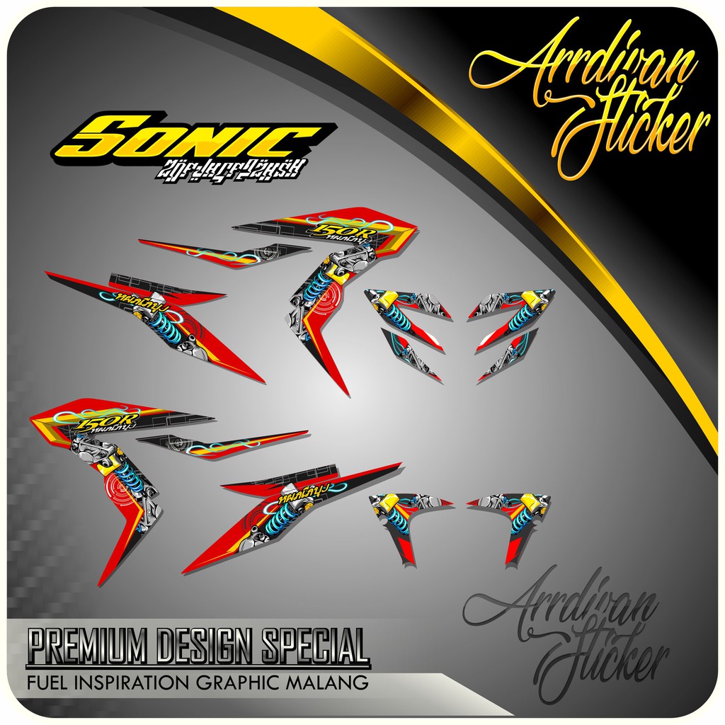 Jual STRIPING SONIC CUSTOM DESIGN TERBARU / STRIPING SONIC / STRIPING ...