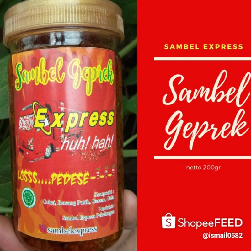 Jual Sambal Geprek Express Shopee Indonesia